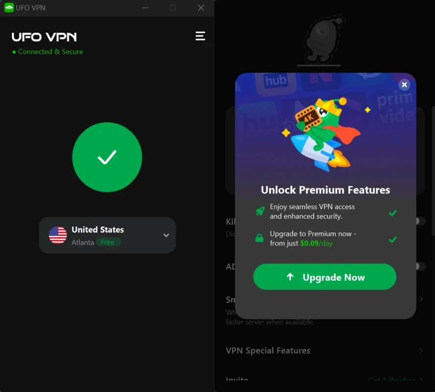 UFO VPN — screenshot 3