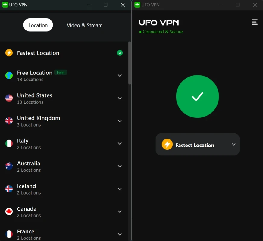 UFO VPN — screenshot 4