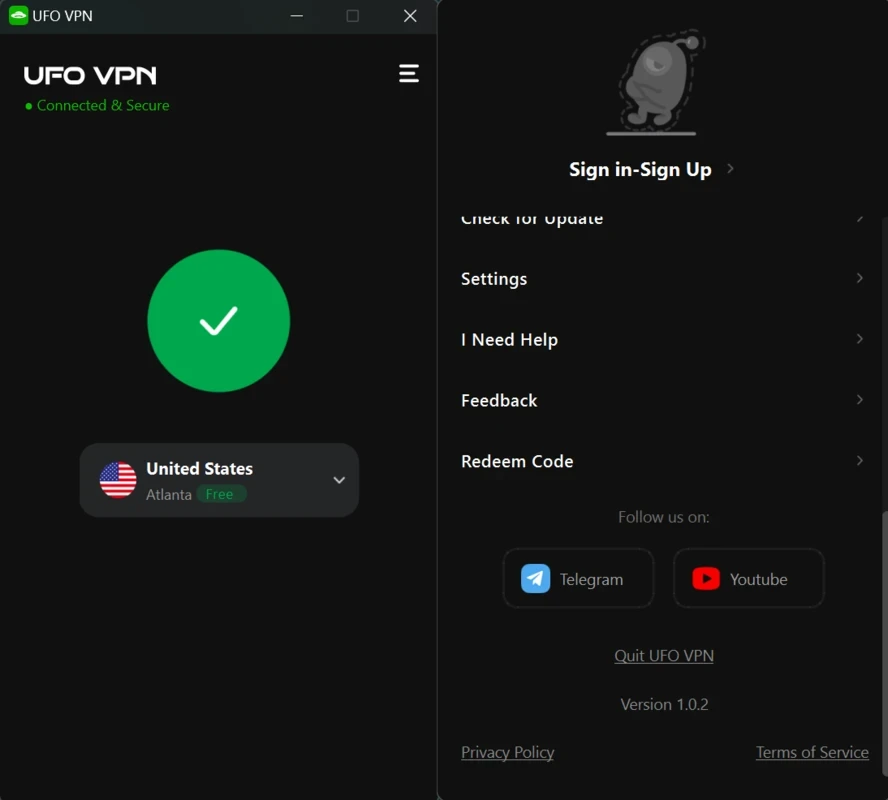 UFO VPN — screenshot 5